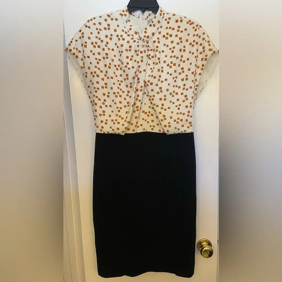 M.M. LaFleur The Adelaide Dress Mosaic Print Size 8 - Picture 6 of 9